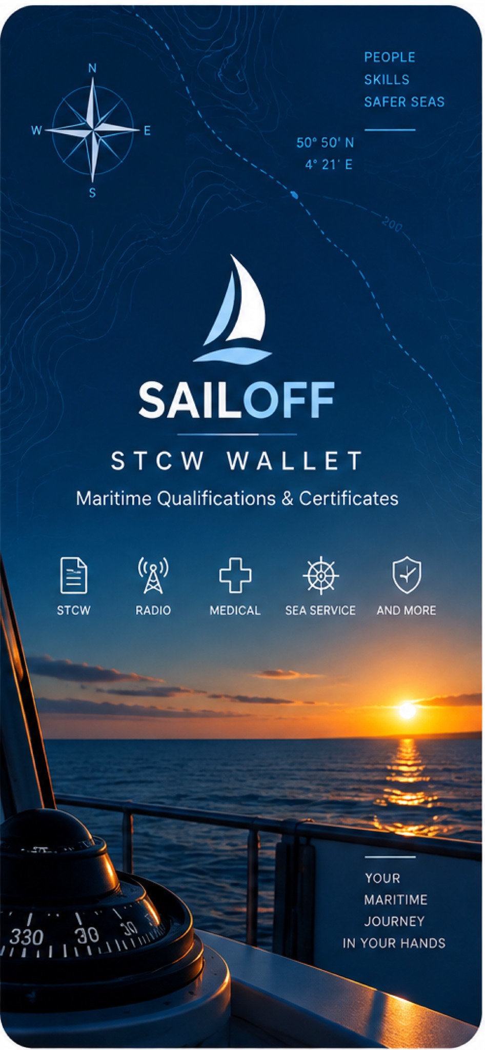 SailOff STCW Wallet
